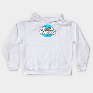 GRAFFITI GOOD MORNING Kids Hoodie